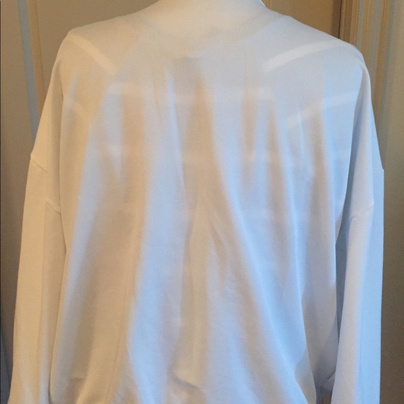 Zara TRF white bomber jacket - Picture 4 of 7